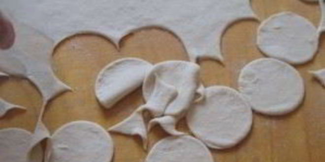 Рецепт вареников с капустой и мясом