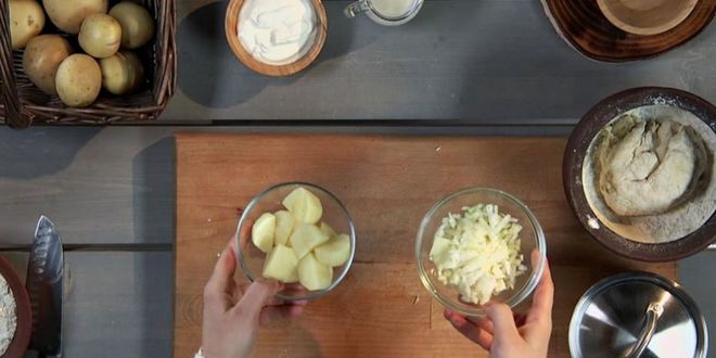 Рецепт вареников с картофелем