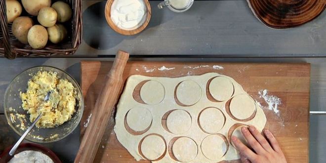 Рецепт вареников с картофелем