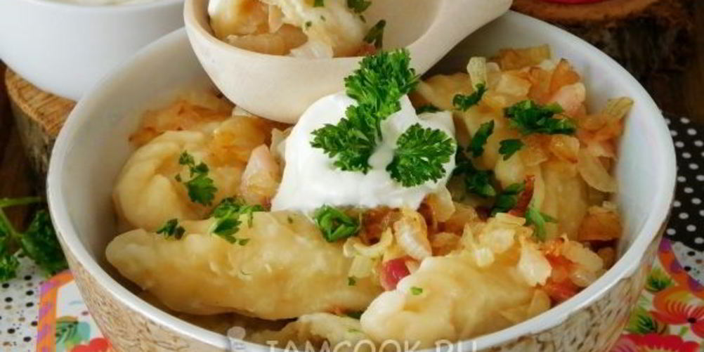 Как приготовить вареники с картошкой и капустой