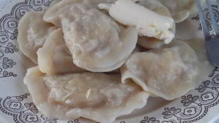 Рецепт Вареников с квашеной капустой и мясом