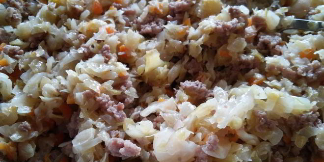 Рецепт вареников с квашеной капустой и мясом