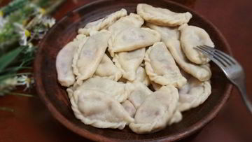 Рецепт Вареников с лесной земляникой