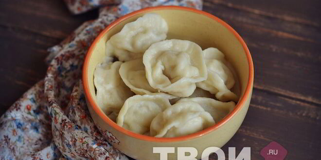 Рецепт вареников с сырой картошкой