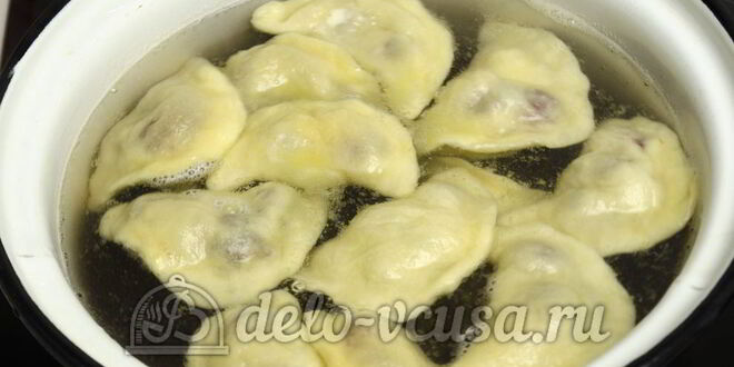 Рецепт вареников с вишней