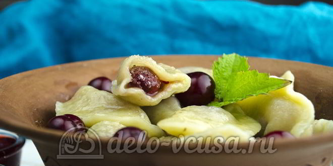 Рецепт вареников с вишней