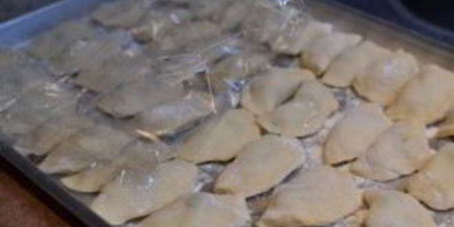 Рецепт вареников с ягодами