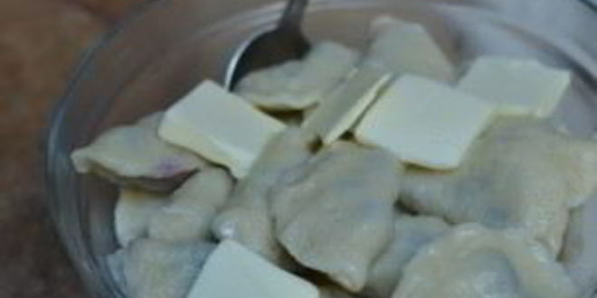 Рецепт вареников с ягодами