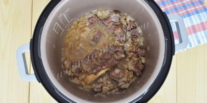 Рецепт домашнего жаркого на пиве с тыквой в мультиварке