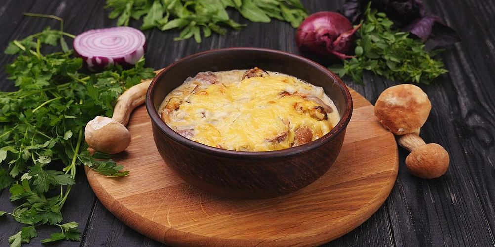 Как приготовить грибное жаркое