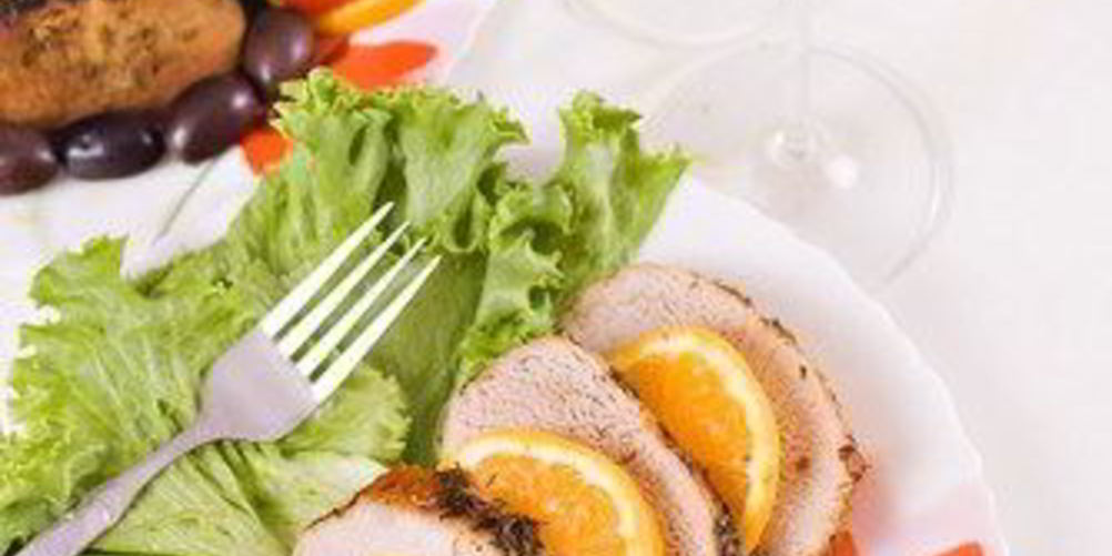 Как приготовить свиное жаркое с апельсинами и хересом