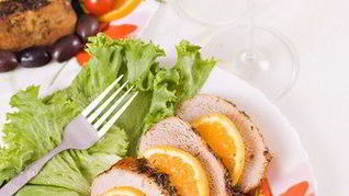 Рецепт Свиного жаркого с апельсинами и хересом