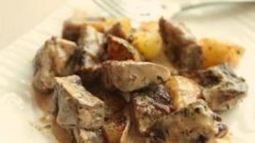Рецепт Жаркого из баранины с картофелем
