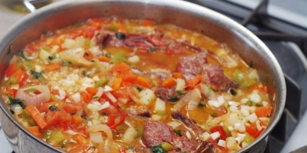 Как приготовить жаркое из баранины с овощами