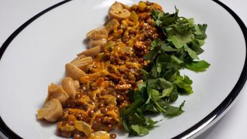 Рецепт Жаркого из чечевицы