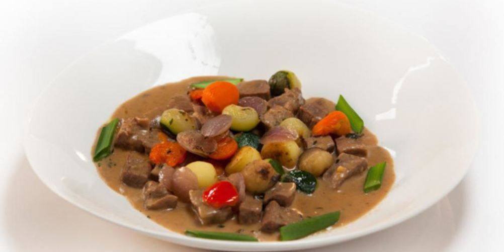 Как приготовить жаркое из глазного мускула с глазастыми овощами