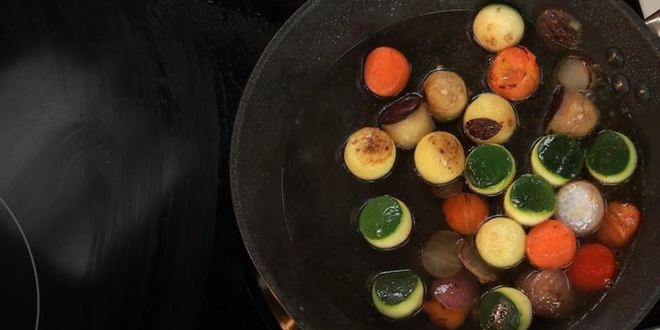 Рецепт жаркого из глазного мускула с глазастыми овощами