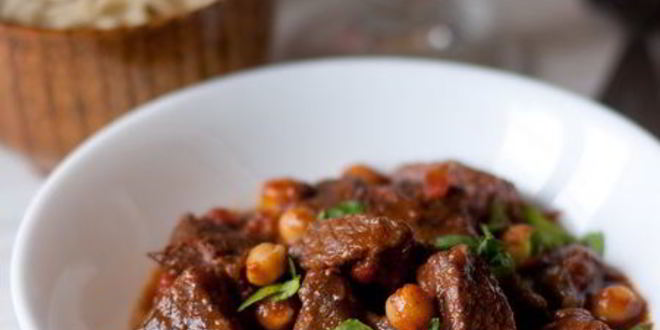 Рецепт жаркого из говядины с нутом