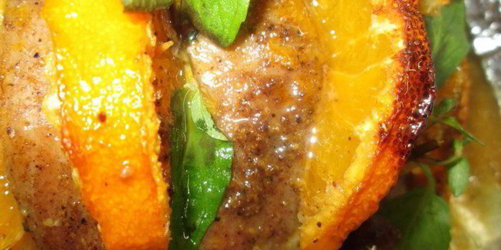 Как приготовить жаркое из индейки с мандаринами