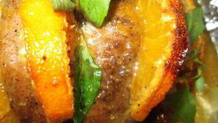 Рецепт Жаркого из индейки с мандаринами