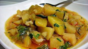 Рецепт Жаркого из кабачков