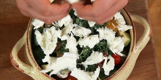 Рецепт жаркого из курицы с овощами