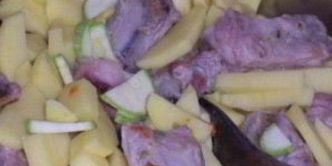 Рецепт жаркого из ребрышек с картошкой