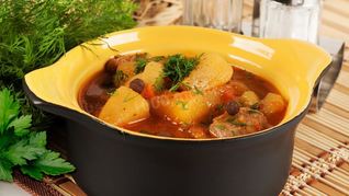 Рецепт Жаркого из свинины с картофелем