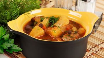 Рецепт Жаркого из свинины с картофелем