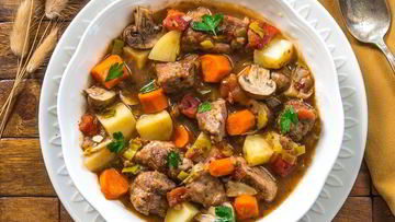 Рецепт Жаркого из свинины с картошкой