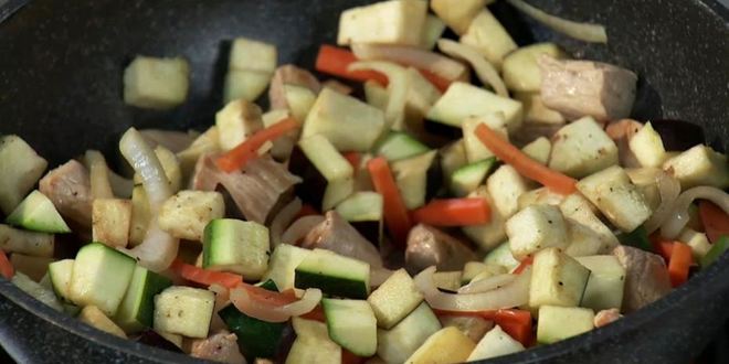 Рецепт жаркого из свинины