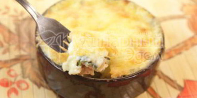 Рецепт жаркого под сыром