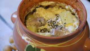 Рецепт Жаркого Русского в горшочке