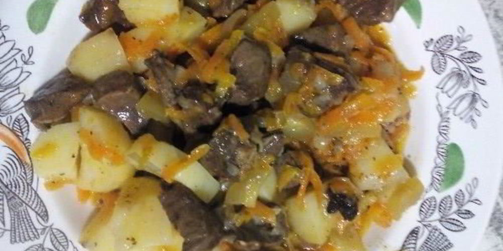 Как приготовить жаркое с сердцем