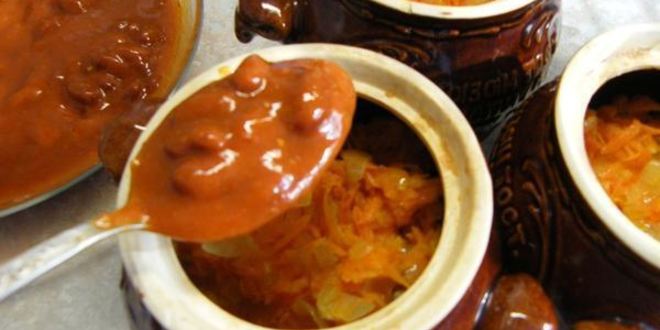 Рецепт жаркого в гаршочках