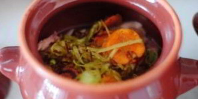 Рецепт жаркого в горшочках с курицей