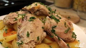 Рецепт Жаркого в рукаве для запекания