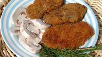 Рецепт Грибных зраз в панировке