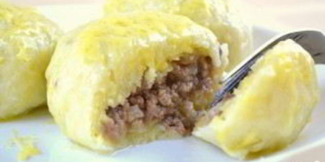 Рецепт картофельных зраз с фаршем отварные