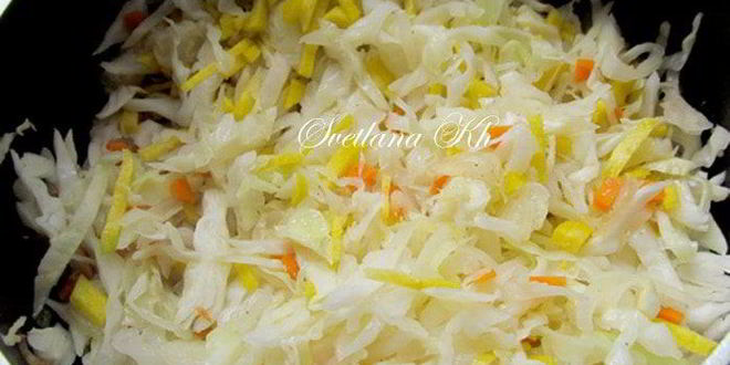 Рецепт картофельных зраз с капустой, запеченные в духовке