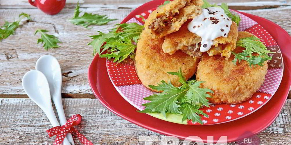 Как приготовить картофельные зразы с мясом