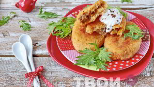 Рецепт Картофельных зраз с мясом