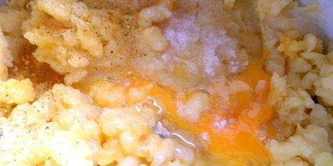 Рецепт картофельных зраз с печенью