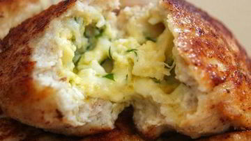 Рецепт Куриных зраз с сырно-яичной начинкой