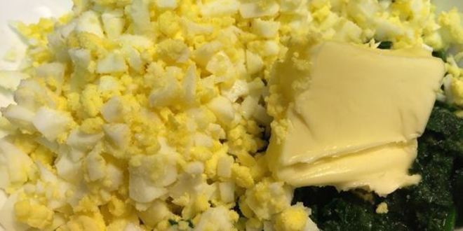 Рецепт куриных зраз со шпинатом и яйцом
