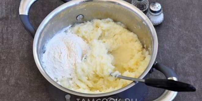 Рецепт постных картофельных зраз с грибами