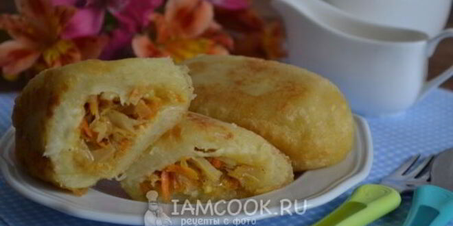 Рецепт постных картофельных зраз с капустой