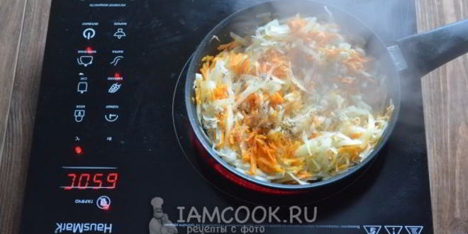 Рецепт постных картофельных зраз с капустой