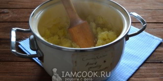 Рецепт постных картофельных зраз с капустой