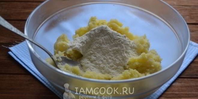 Рецепт постных картофельных зраз с капустой